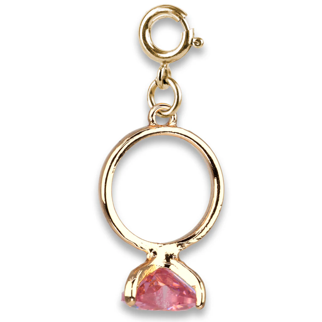 CHARM IT! GOLD HEART RING CHARM