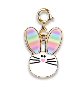 CHARM IT! GOLD RAINBOW BUNNY CHARM