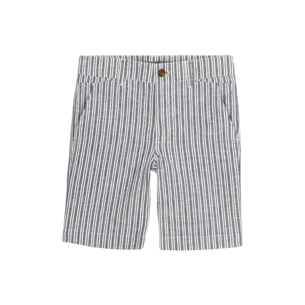 Appaman Trouser Short - Navy Stripe