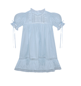 PHEONIX N REN BLUE LACEY DRESS