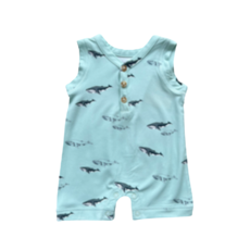 BABYSPROUTS BOY'S SLEEVELESS ROMPER