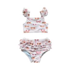 BABYSPROUTS GIRL'S TWO-PIECE SWIM SET