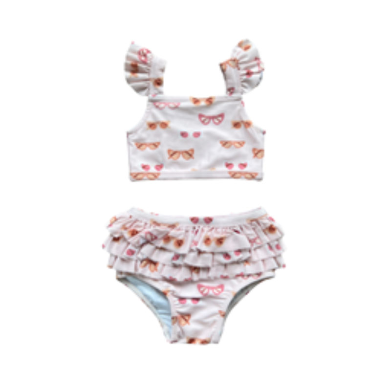 BABYSPROUTS GIRL'S TWO-PIECE SWIM SET