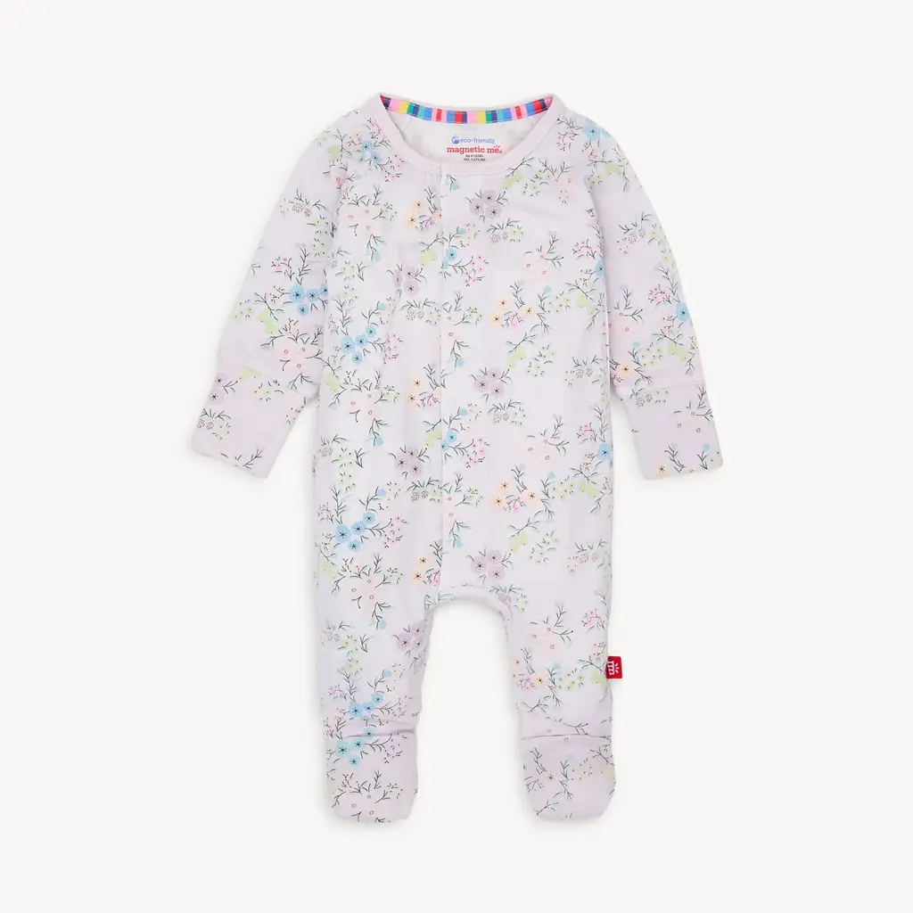 MAGNETIC ME EMILY MODAL FOOTIE W/RUFFLE