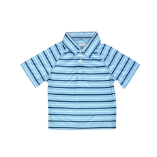 SOUTHBOUND BOYS POLO - NAVY/CAPT BLUE/ICE