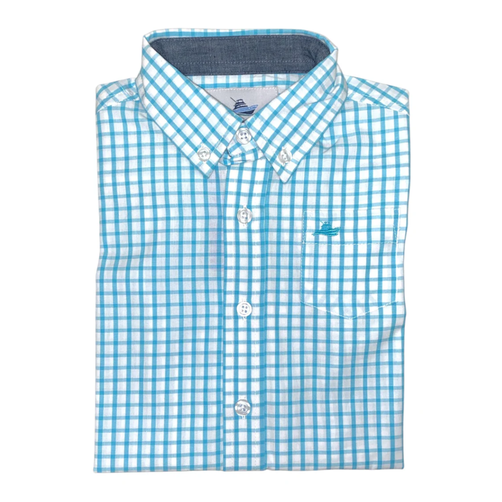 SOUTHBOUND LS DRESS SHIRT - PETIT FOUR/WHT