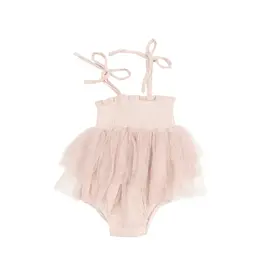 ANGEL DEAR Solid Muslin Rose Smoke Tutu Bubble