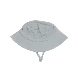 ANGEL DEAR Solid Muslin Slate Gray Bucket Hat