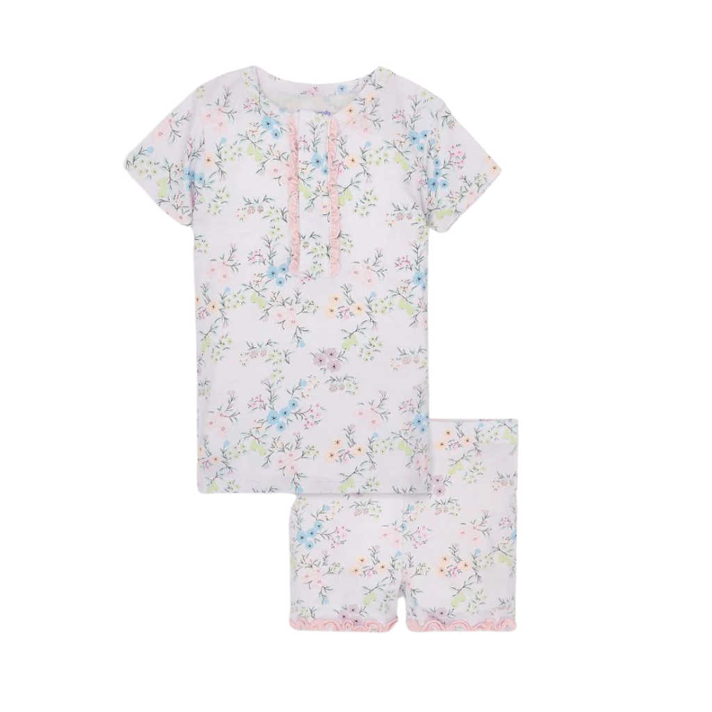 MAGNETIC ME EMILY MODAL S/S PJ W/RUFFLES