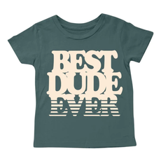 TINY WHALES INC BEST DUDE TEE SHIRT
