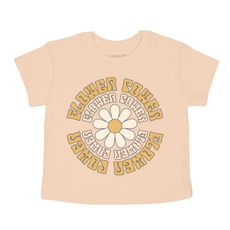 TINY WHALES INC FLOWER POWER BOXY TEE