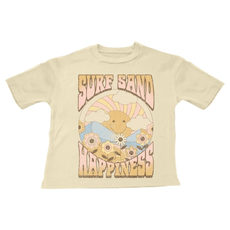 TINY WHALES INC SURF SAND HAPPINESS SUPER TEE