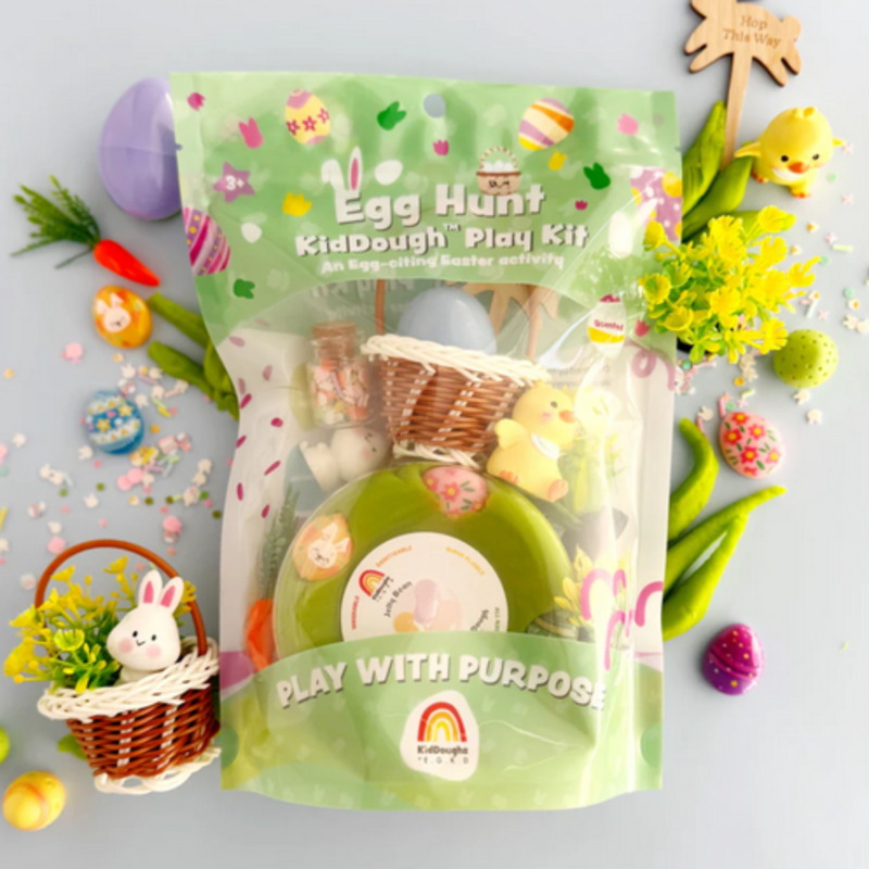 EARTH GROWN KIDDOUGHS EGG HUNT KIDDOUGH PLAY KIT