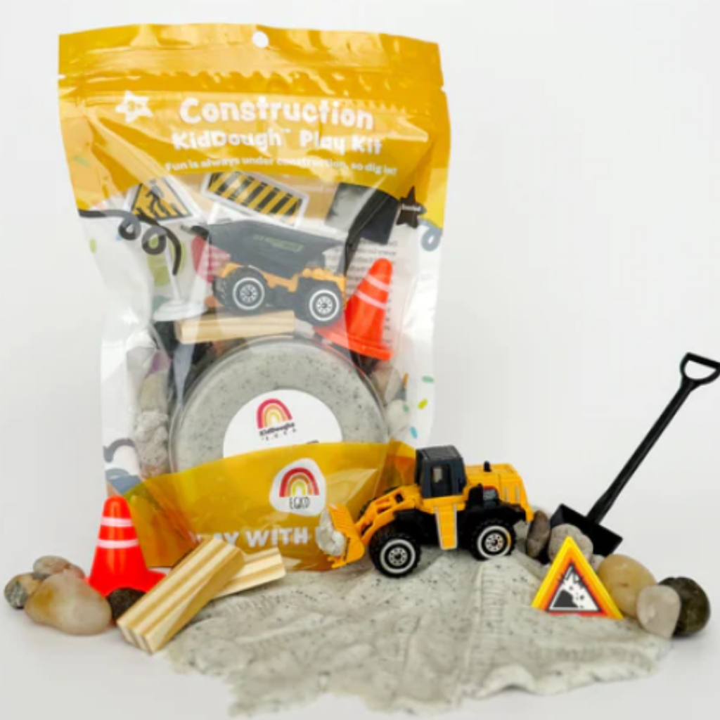 EARTH GROWN KIDDOUGHS CONSTRUCTION KIDDOUGH PLAY KIT