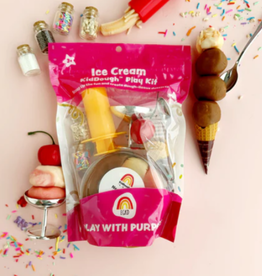 EARTH GROWN KIDDOUGHS ICE CREAM KIDDOUGH PLAY KIT