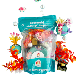 EARTH GROWN KIDDOUGHS MERMAID KIDDOUGH PLAY KIT