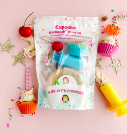 EARTH GROWN KIDDOUGHS CUPCAKE KIDDOUGH PLAY KIT