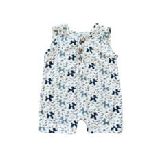 BABYSPROUTS BOY'S SLEEVELESS ROMPER