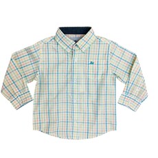 SOUTHBOUND LS DRESS SHIRT - MULTI PASTEL PLAID