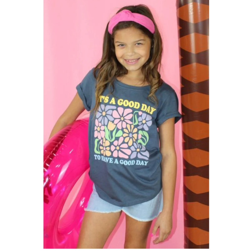 SWEET SOUL TWEEN ITS A GOOD DAY PUFF T-SHIRT