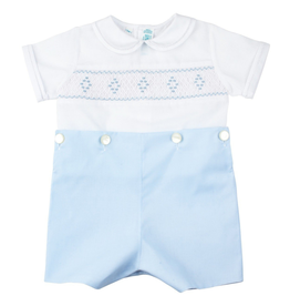 FELTMAN BROTHERS SMOCKED DIAMOND BOBBY SUIT