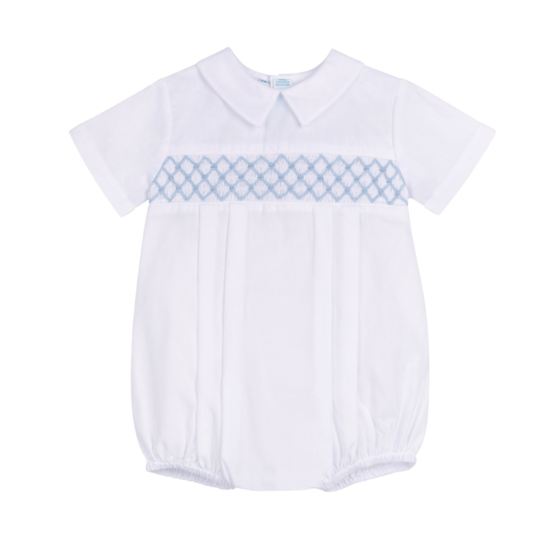FELTMAN BROTHERS SIGNATURE SMOCKED ROMPER