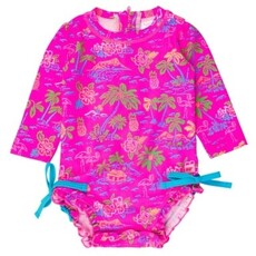 RuffleButts + RuggedButts Long Sleeve One Piece Rash Guard