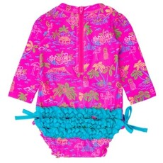 RuffleButts + RuggedButts Long Sleeve One Piece Rash Guard