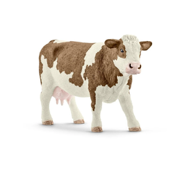 SCHLEICH SIMMENTAL COW