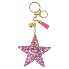 STAR JEWELED BAG CHARM