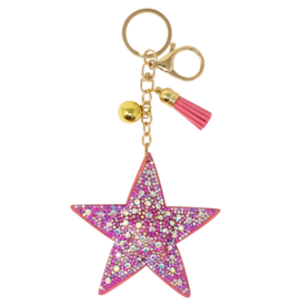 STAR JEWELED BAG CHARM