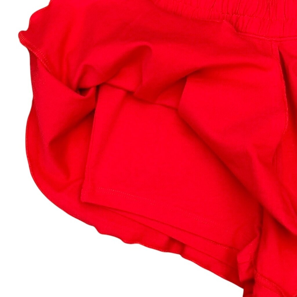 PAPER FLOWER RUFFLE SHORTS