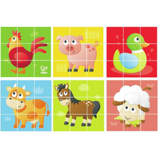 HAPE FARM ANIMAL BLOCK PUZZLE
