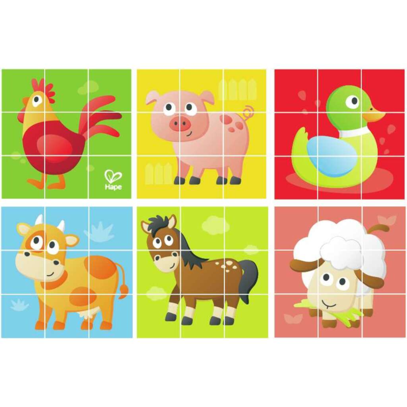 HAPE FARM ANIMAL BLOCK PUZZLE