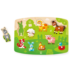 HAPE FARMYARD PEG PUZZLE