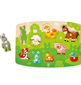 HAPE FARMYARD PEG PUZZLE