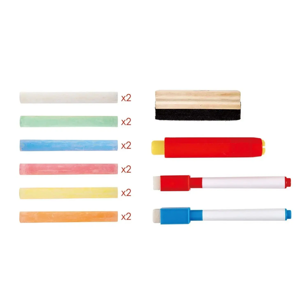 HAPE FLIP FLAT EASEL-COLOR BOX