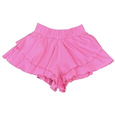 PAPER FLOWER RUFFLE SHORTS