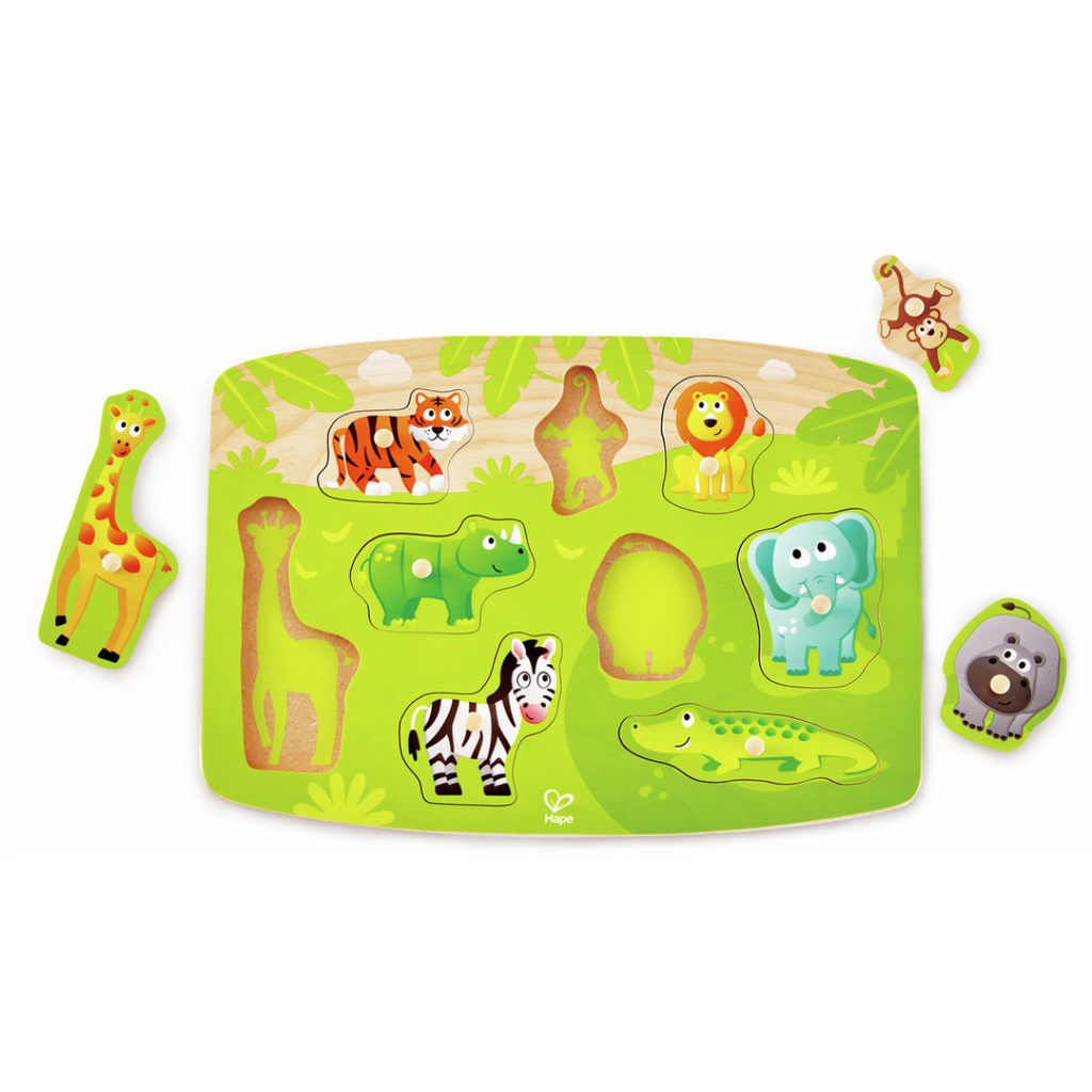 HAPE JUNGLE PEG PUZZLE
