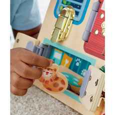 HAPE LOCK & LEARN PLAYBOARD