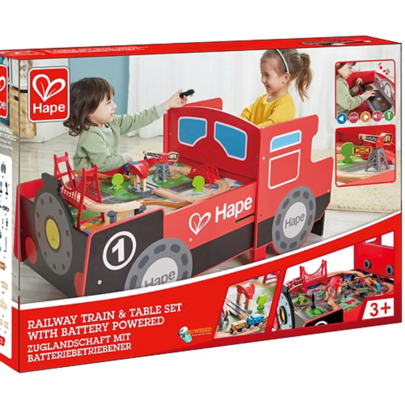 HAPE RIDE-ON & FOLDABLE ENGINE TABLE