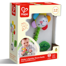HAPE SHAKE N SPARKLE FLOWER RATTLE