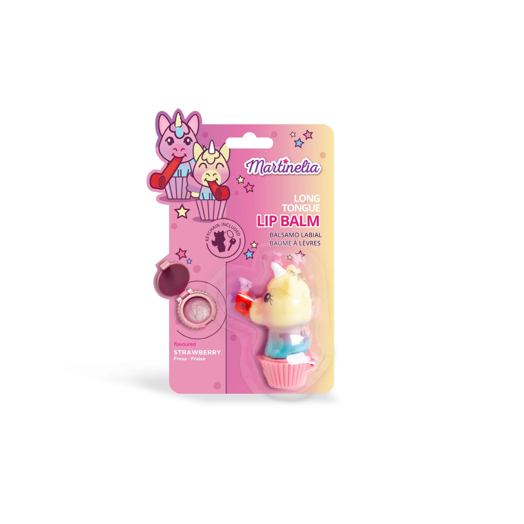 TOYSMITH MARTINELIA UNICORN TONGUE LIP BALM