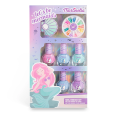 TOYSMITH MARTINELIA LET'S BE MERMAIDS NAIL DESIGN KIT