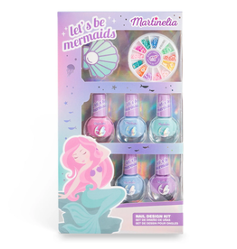 TOYSMITH MARTINELIA LET'S BE MERMAIDS NAIL DESIGN KIT
