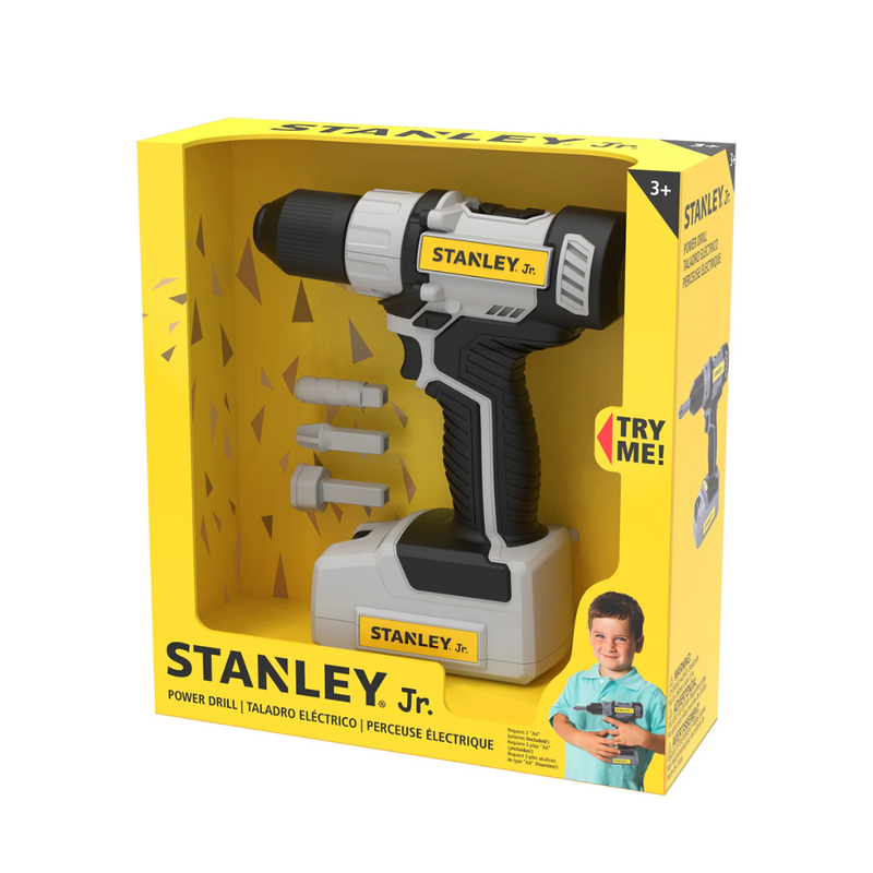 TOYSMITH STANLEY JR BATTERY OPERATED DRILL