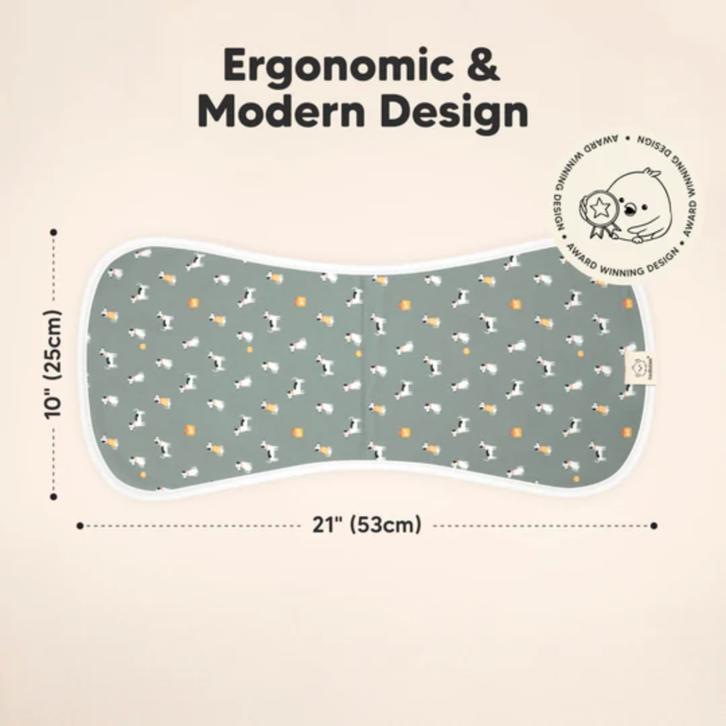 KEABABIES 5PK URBAN BURP CLOTHS-PETS & PAWS