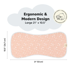 KEABABIES 5PK URBAN BURP CLOTHS-BUTTERFLIES