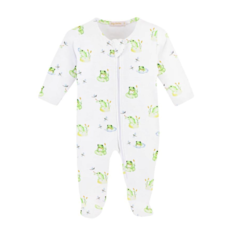 BABY CLUB CHIC Baby Frog Zipped Footie