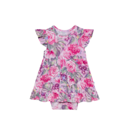 Posh Peanut Inc ELLERY-RUFFLED TWIRL BODYSUIT DRESS